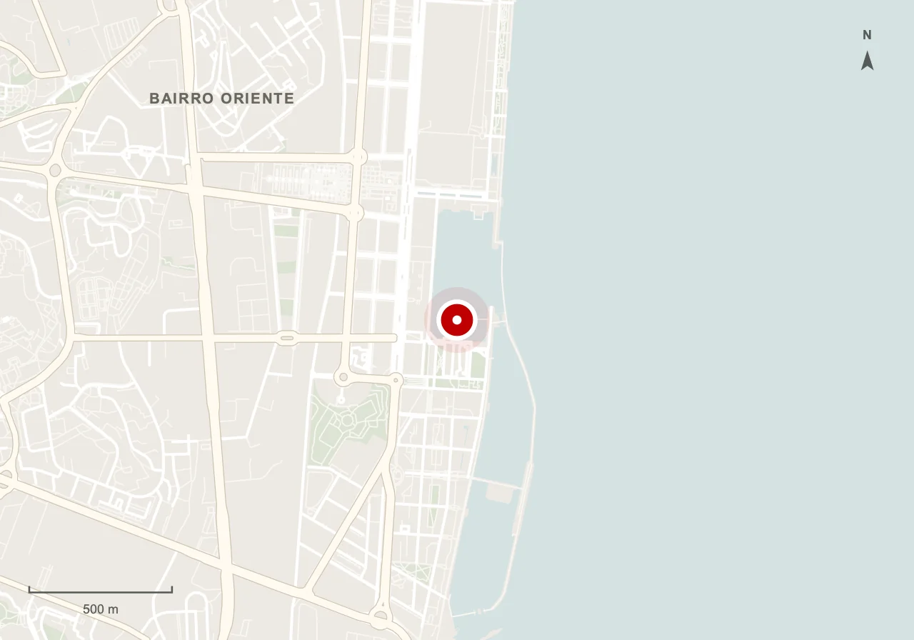 Mapa de Oceanário de Lisboa em Lisboa
